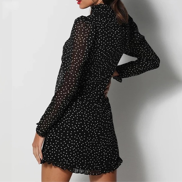 🔹New🔹Polka Dot Mini Dress - Picture 3 of 6